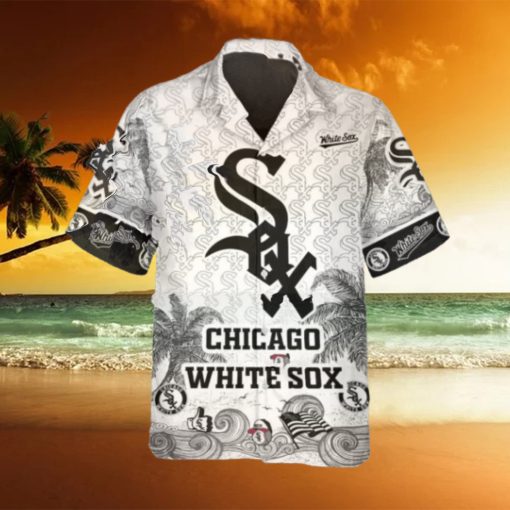 Personalized White Sox Hawaiian Shirt, White Sox Aloha Shirt, MLB Hawaiian Shirt