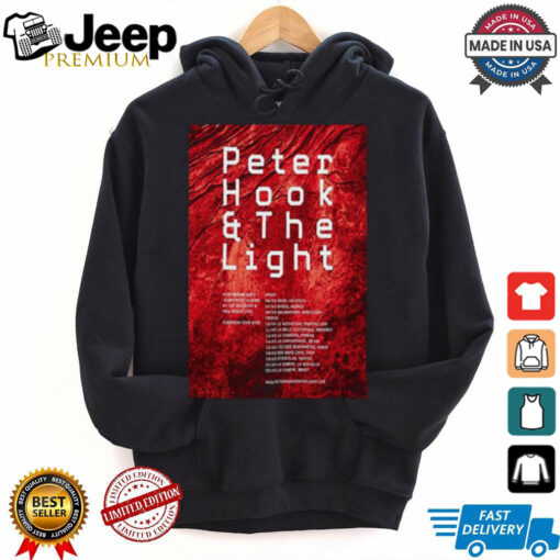 Peter Hook & The Light European Spain & France Tour 2025 Poster Shirt