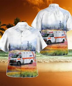 Petrolia, Ontario, Lambton EMS Hawaiian Shirt Special Edition Aloha Shirt