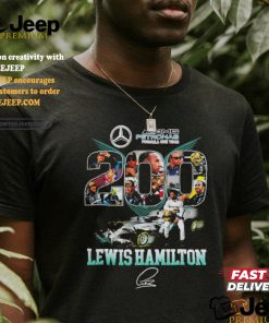 Petronas Pormula One Team 200 Lewis Hamilton Signature Shirt