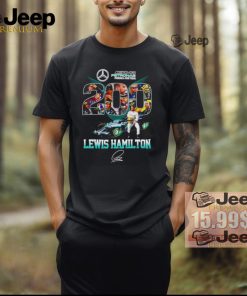 Petronas Pormula One Team 200 Lewis Hamilton Signature shirt