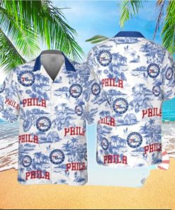 Philadelphia 76Ers National Basketball Association Hawaiian Shirt Gift For Fans