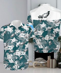 Philadelphia Aloha Tropical Flower Pattern Hawaiian Shirt