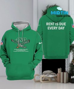 Philadelphia Eagles 2023 Green Hoodie