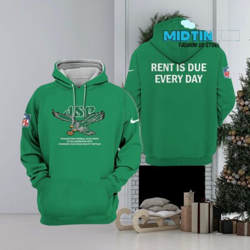 Philadelphia Eagles 2023 Green Hoodie