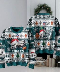 Philadelphia Eagles 2024 They Not Like Us Eagles Christmas Ugly Sweater