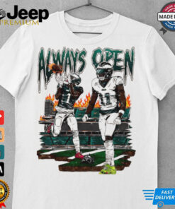 Philadelphia Eagles AJ Brown stadium graphic shirt