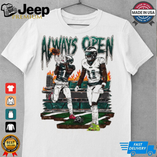 Philadelphia Eagles AJ Brown stadium graphic shirt