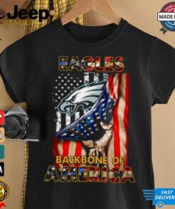 Philadelphia Eagles Backbone Of America NFL Football T Shirt