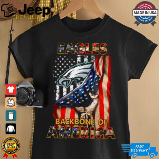 Philadelphia Eagles Backbone Of America NFL Football T Shirt