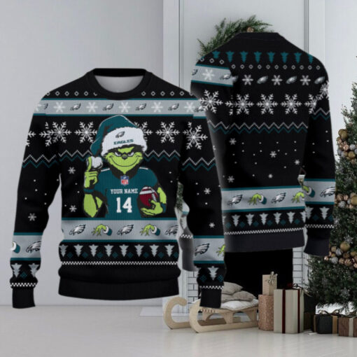 Philadelphia Eagles Custom Chrismas Ugly Sweater