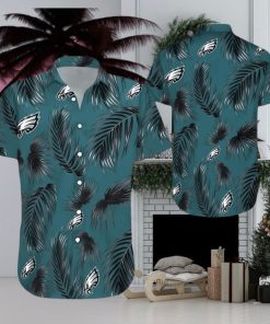 Philadelphia Eagles Flower Hawaiian Shirt