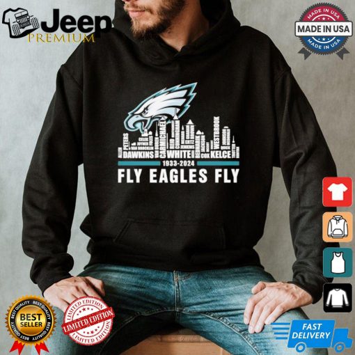 Philadelphia Eagles Fly 1933 2024 Logo City Shirt