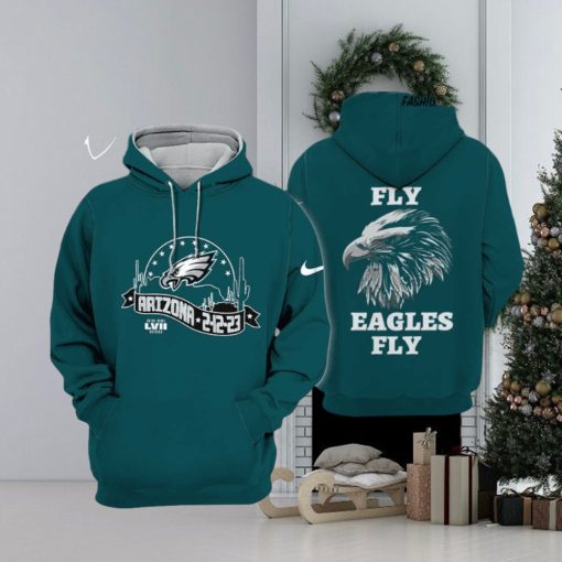 Philadelphia Eagles Fly 2023 All Over Printed Hoodie