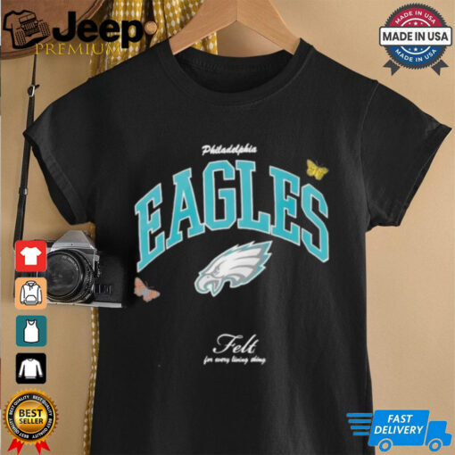 Philadelphia Eagles Football felt for every living thing butterflies shirt