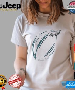 Philadelphia Eagles G III 4Her by Carl Banks Subtle Football Fitted T Shirt