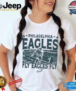 Philadelphia Eagles Gameday Fly Eagles Fly Vintage Stadium Shirt