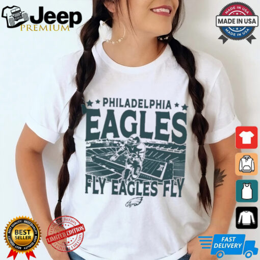 Philadelphia Eagles Gameday Fly Eagles Fly Vintage Stadium Shirt