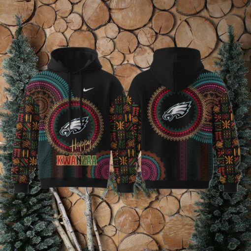 Philadelphia Eagles Happy Kwanzaa Hoodie