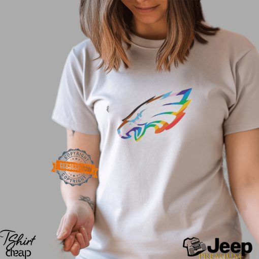 Philadelphia Eagles Happy Pride Month 2024 Logo Shirt