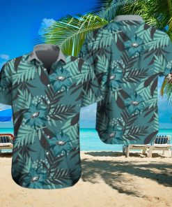 Philadelphia Eagles Hawaiian Tracksuit Floral Outfits Button Shirt Beach Shorts