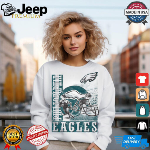 Philadelphia Eagles Helmet Dash T Shirt