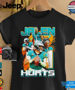 Philadelphia Eagles Jalen Hurts number 1 graphic shirt