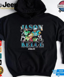 Philadelphia Eagles Jason Kelce Retirement Football Design shirt