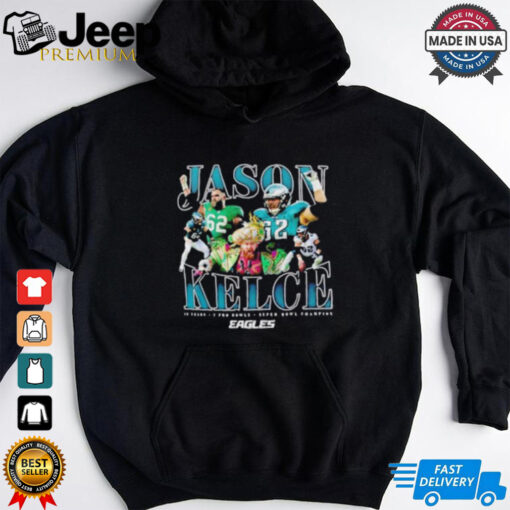 Philadelphia Eagles Jason Kelce Retirement Football Design shirt