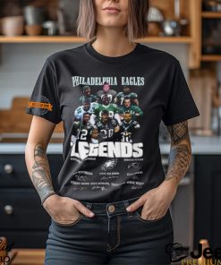 Philadelphia Eagles Legendary History Signature Unisex T Shirt