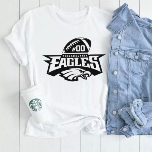 Philadelphia Eagles Logo Football 00 T Shirt