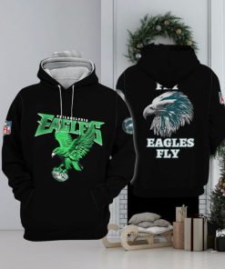 Philadelphia Eagles Logo Team All Over Printed Hoodie