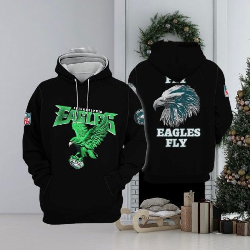 Philadelphia Eagles Logo Team All Over Printed Hoodie