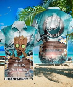 Philadelphia Eagles NFL 3D Hawaiian Shirt