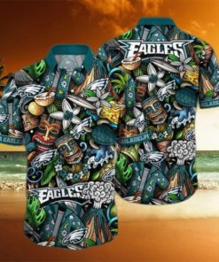 Philadelphia Eagles NFL Flower Hawaii Shirt And Tshirt For Fans