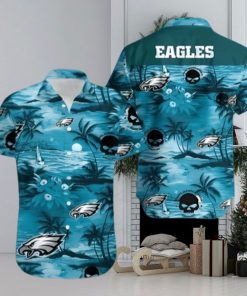 Philadelphia Eagles NFL Football Short Sleeve Hawaiian Shirt