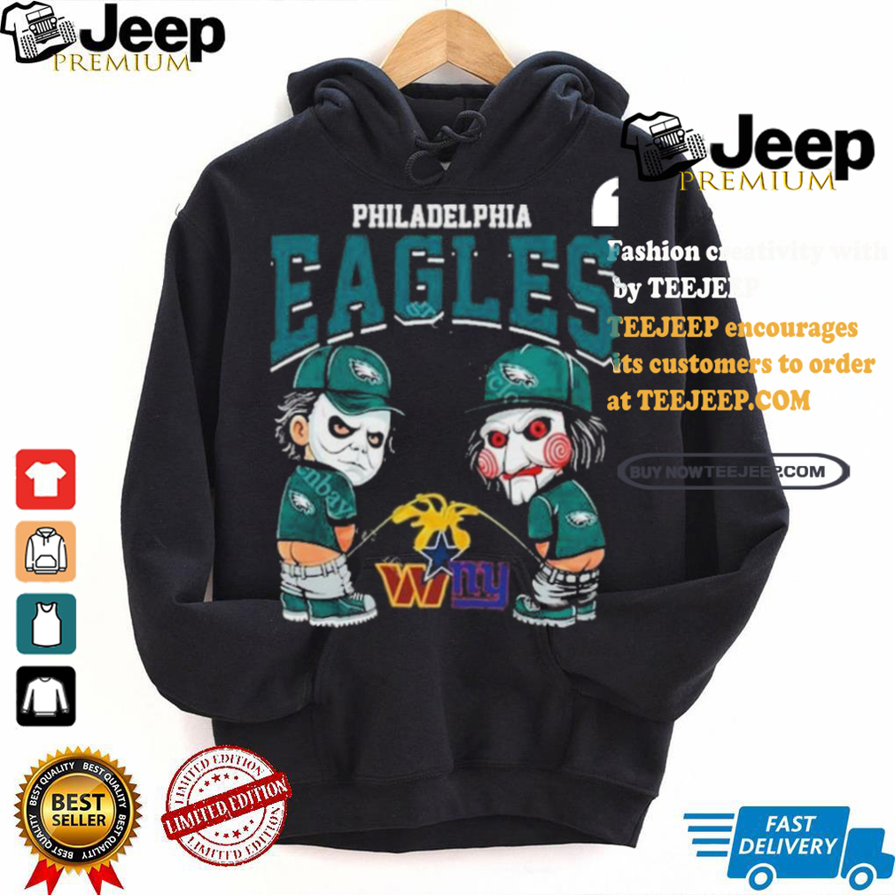 Philadelphia Eagles NFL Halloween Peeing Funny Shirt