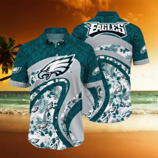 Philadelphia Eagles NFL Hawaii Shirt Aloha Floral Tropical Pattern This Summer For Fan