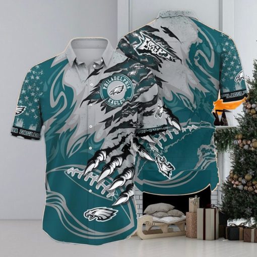 Philadelphia Eagles NFL Hawaiian Shirt Gift For Football Fans