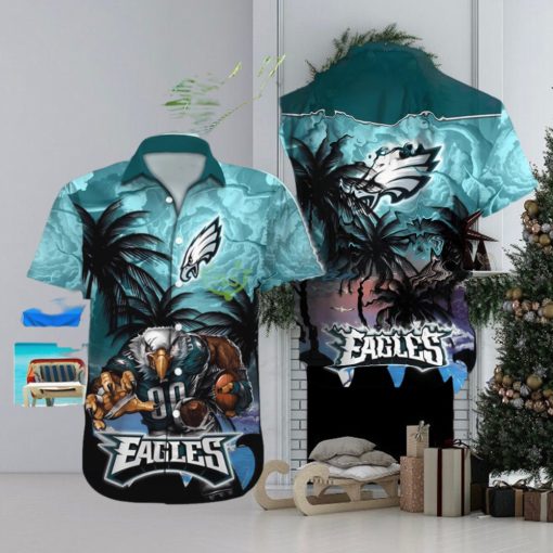 Philadelphia Eagles NFL Hawaiin Shirt Best Design For Fans