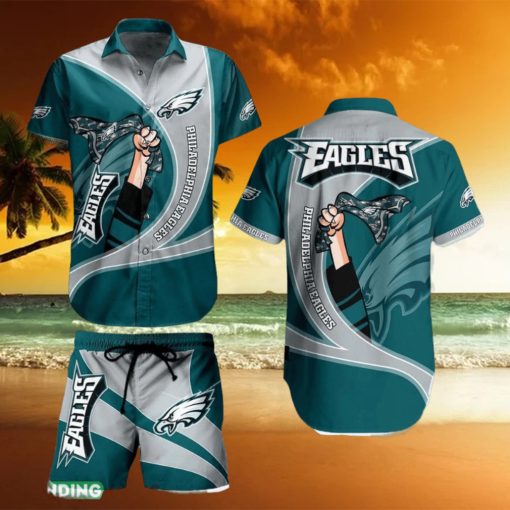Philadelphia Eagles NFL New Trending Hawaiian Shirt And Short For Men Women Gift Summer Beach Team Holiday