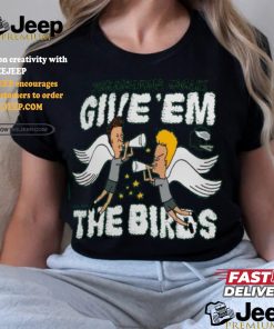 Philadelphia Eagles NFL x Homage x Beavis and Butt Head Unisex Tri Blend T Shirt