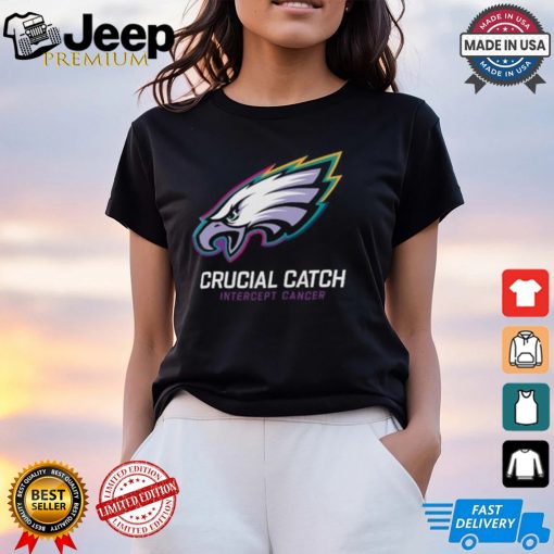 Philadelphia Eagles Nike Black 2024 NFL Crucial Catch T Shirt