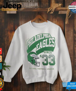 Philadelphia Eagles Nike Rewind Tri Blend T Shirt