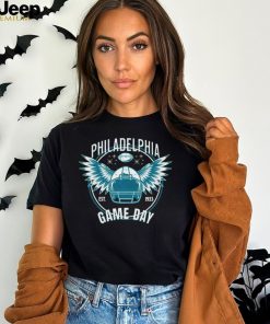 Philadelphia Eagles Philadelphia Football helmet est 1933 game day T shirt