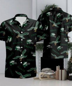 Philadelphia Eagles Retro Logo Hawaiian Shirt Summer Shirt