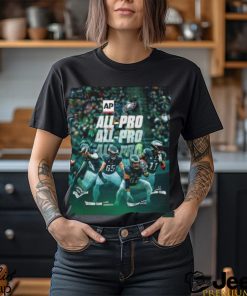 Philadelphia Eagles Season 2023 NFL Associated Press All Pro Team Poster Unisex T Shirt