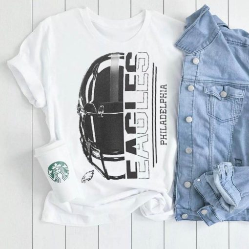 Philadelphia Eagles Starter Half Helmet Logo T Shirt