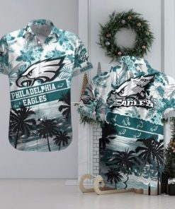 Philadelphia Eagles Tropical Hawaiian Shirt For Men And Women