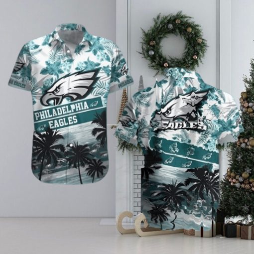 Philadelphia Eagles Tropical Hawaiian Shirt For Men And Women